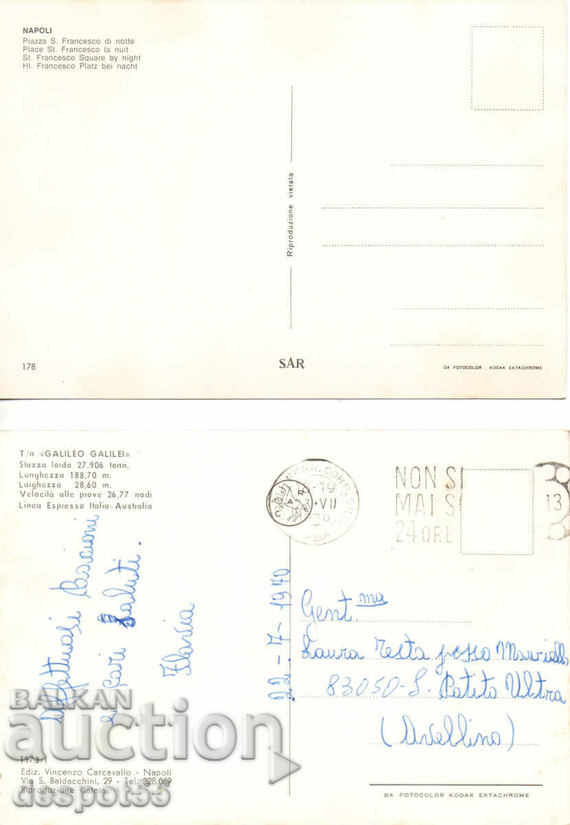 Delivery of Italy. Naples - Views.