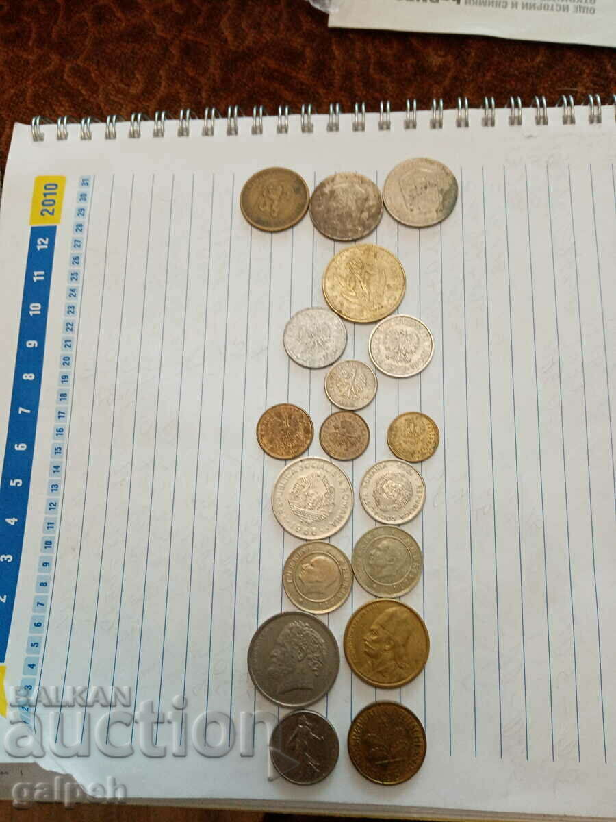 Delivery of COINS - from the 15th century NUMBERS - 18 pcs. Delivery of COINS - from the 15th century NUMBERS - 18 pcs.