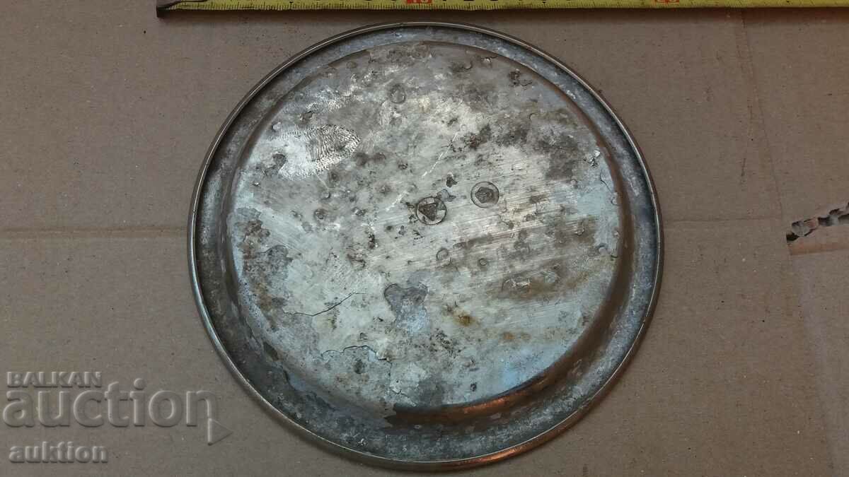 ORIENTAL ALUMINUM COFFEE TRAY - 5