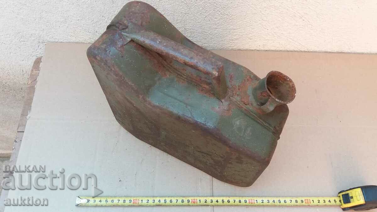 METAL CAN FOR FUEL - 5 LITERS - 5 METAL CAN FOR FUEL - 5 LITERS - 5