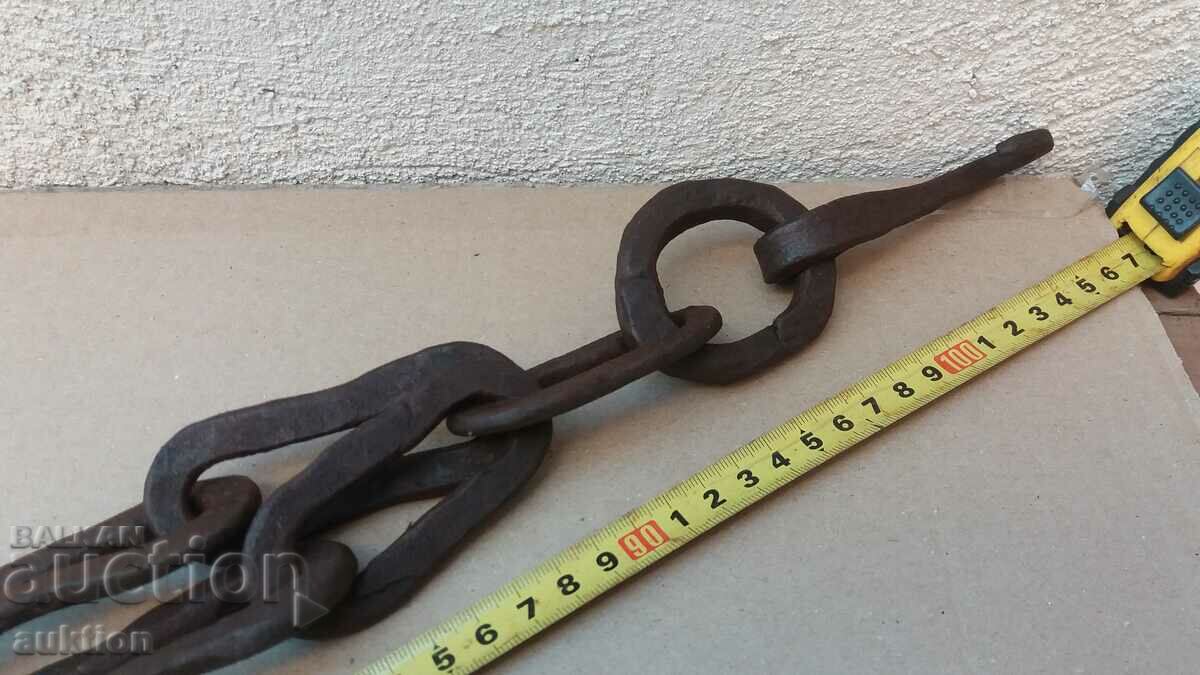 EXCELLENT SOLID FORGED CHAIN, FIREPLACE CHAIN, FIREPLACE with price 29.99 BGN | € 15.33 EXCELLENT SOLID FORGED CHAIN, FIREPLACE CHAIN, FIREPLACE with price 29.99 BGN | € 15.33