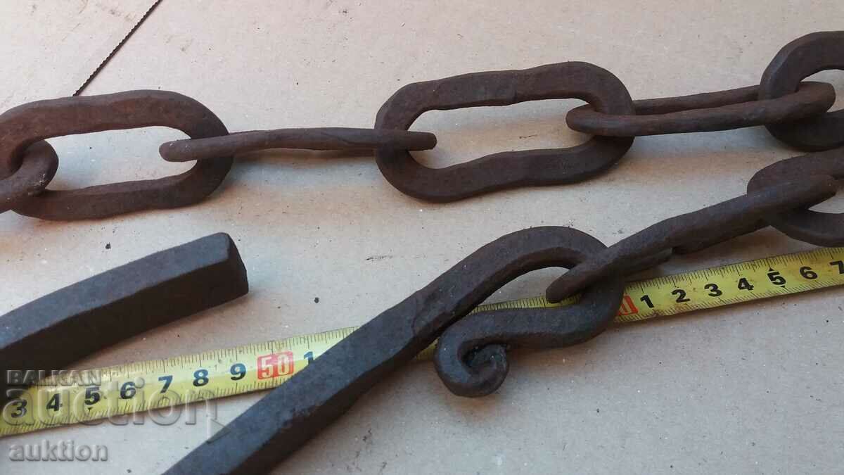 EXCELLENT SOLID FORGED CHAIN, FIREPLACE CHAIN, FIREPLACE - 5 EXCELLENT SOLID FORGED CHAIN, FIREPLACE CHAIN, FIREPLACE - 5