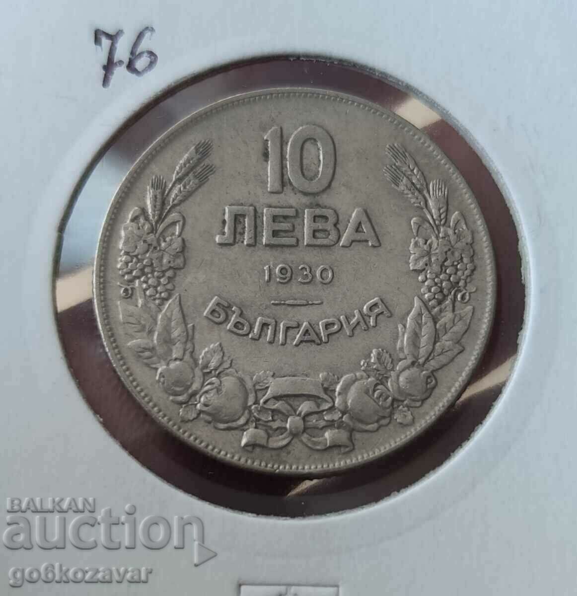 Bulgaria 10 BGN 1930 Colecție!