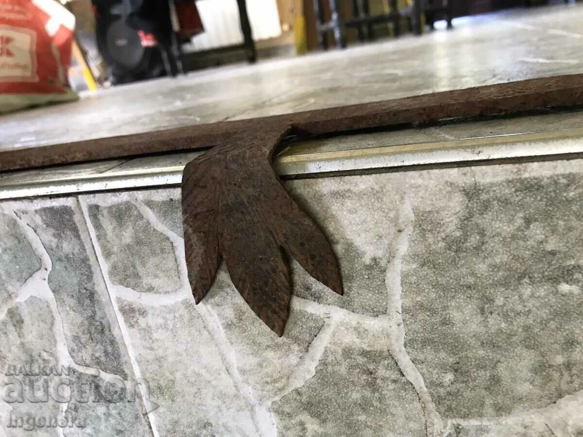 HARDWARE FOR FURNACE FIREPLACE DOOR METAL RAIL - 5