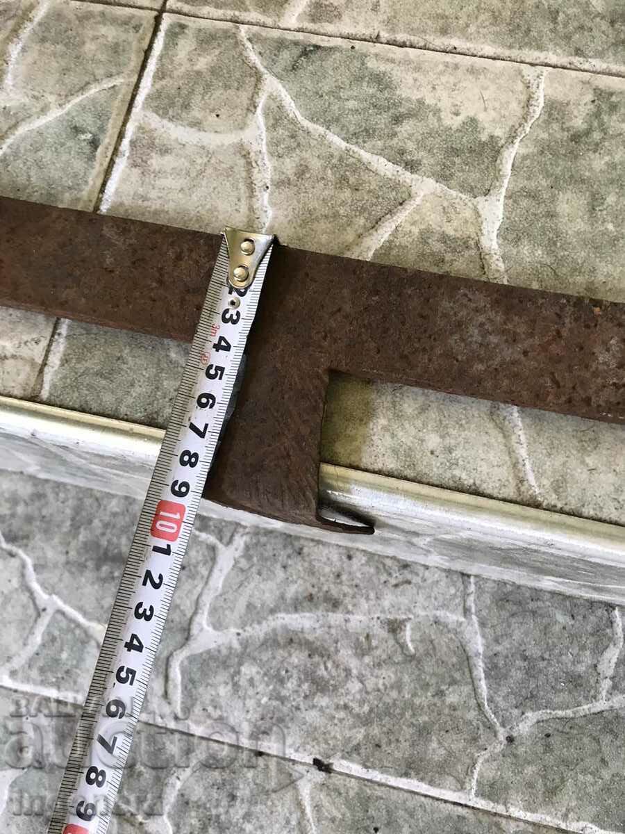 HARDWARE FOR FURNACE FIREPLACE DOOR METAL RAIL - 7