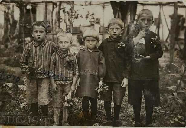CHILDREN OLD CHILDREN'S PHOTO PHOTO KINGDOM OF BULGARIA