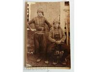 HELMET WEARING BULGARIAN TURKS KINGDOM OLD PHOTOGRAPHY