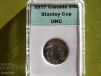 25 cents 2017 Canada ''Stanley Cup'' BU