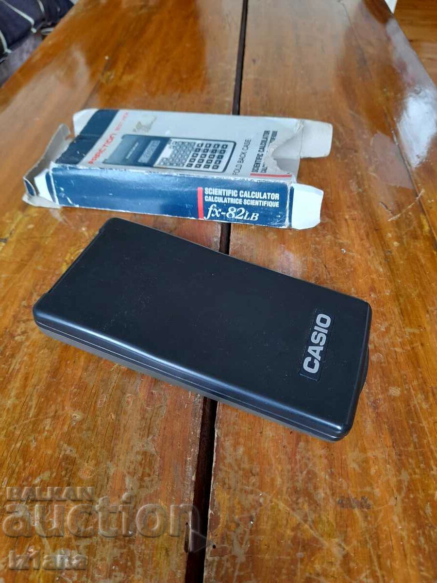 Old Casio FX-82LB calculator with price 30.00 BGN | € 15.34