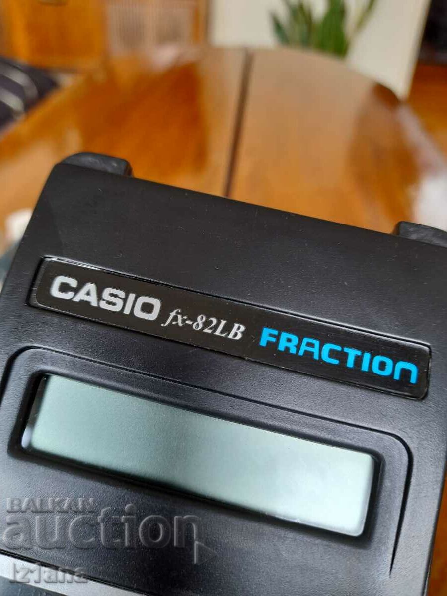 Old Casio FX-82LB calculator - 5