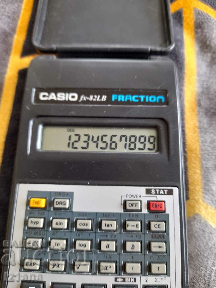 Old Casio FX-82LB calculator - 7