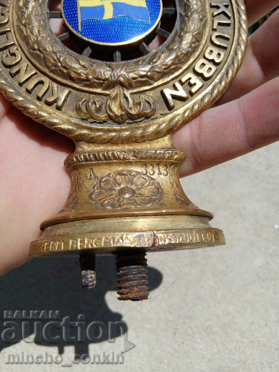 Extremely rare emblem Royal Swedish Automobile Club - 5 Extremely rare emblem Royal Swedish Automobile Club - 5
