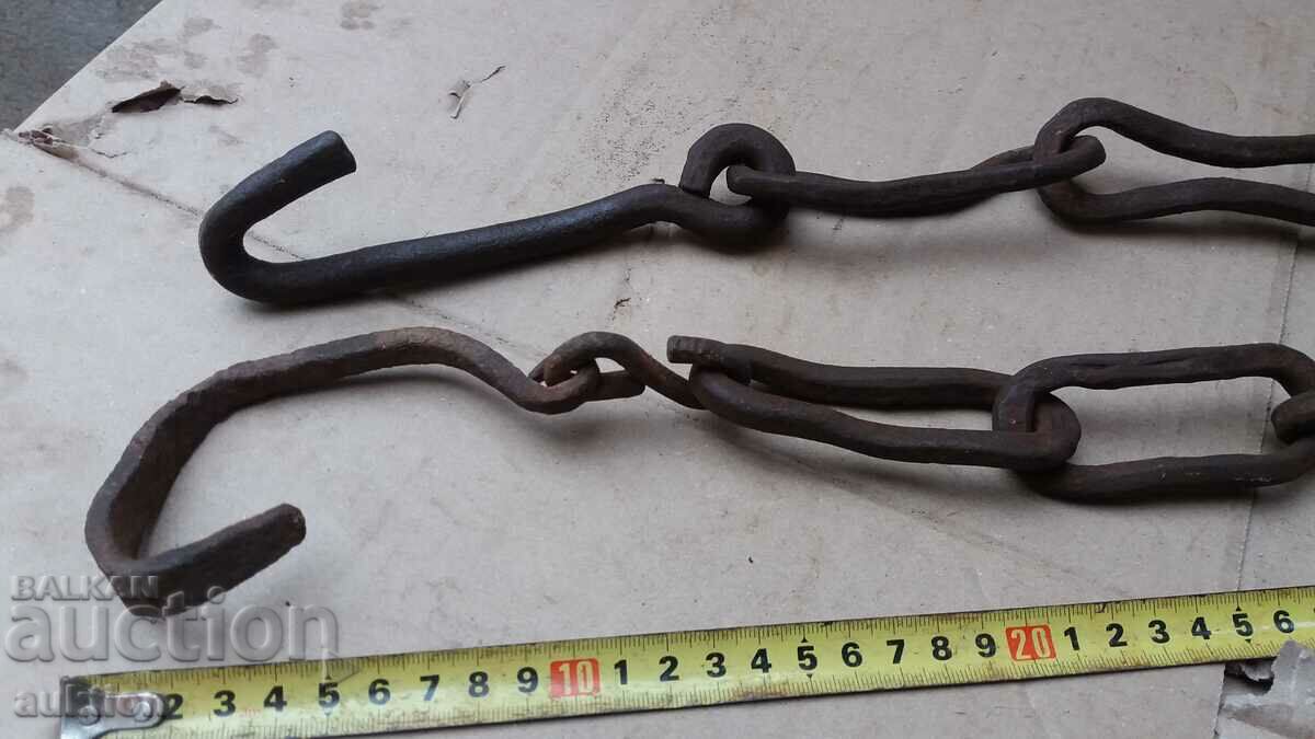 Auction FORGED RENAISSANCE CHAIN, FIREPLACE CHAIN, FIREPLACE Auction FORGED RENAISSANCE CHAIN, FIREPLACE CHAIN, FIREPLACE