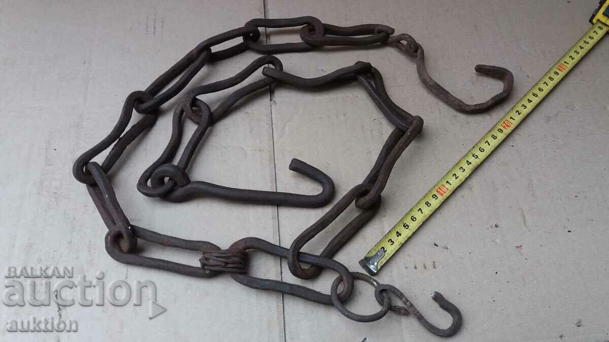 FORGED RENAISSANCE CHAIN, FIREPLACE CHAIN, FIREPLACE - 6 FORGED RENAISSANCE CHAIN, FIREPLACE CHAIN, FIREPLACE - 6