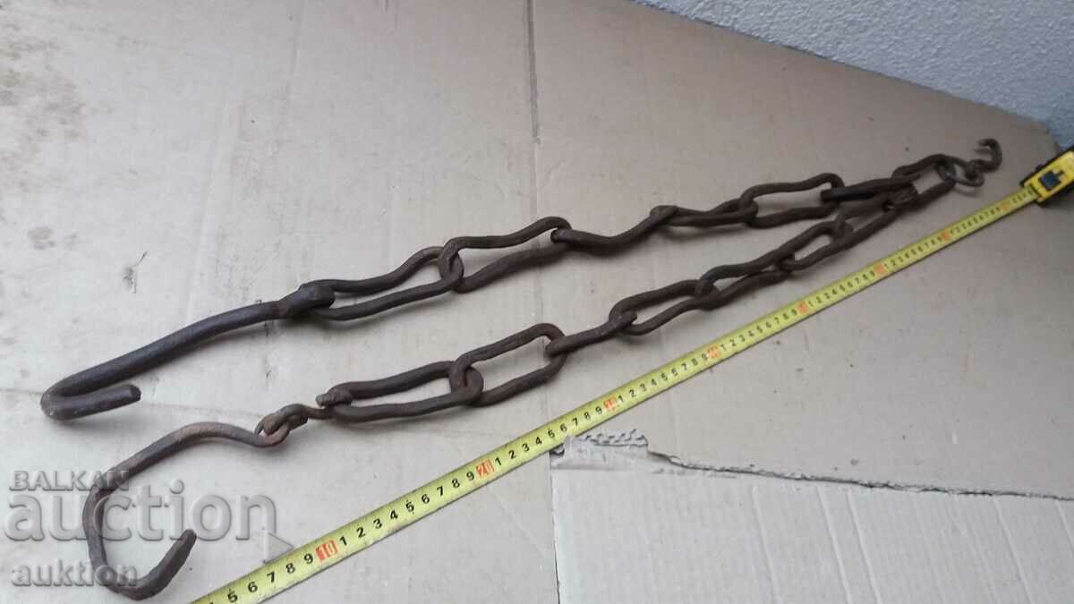 FORGED RENAISSANCE CHAIN, FIREPLACE CHAIN, FIREPLACE