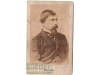 SMALL OLD PHOTO CARDBOARD F. PANAEV RUSSIAN CLIMATOLOGIST G302