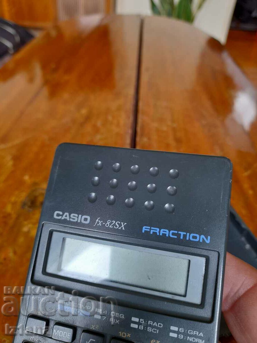 Old Casio FX-82SX calculator - 5 Old Casio FX-82SX calculator - 5