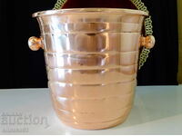 Wagner West Germany copper champagne decanter.