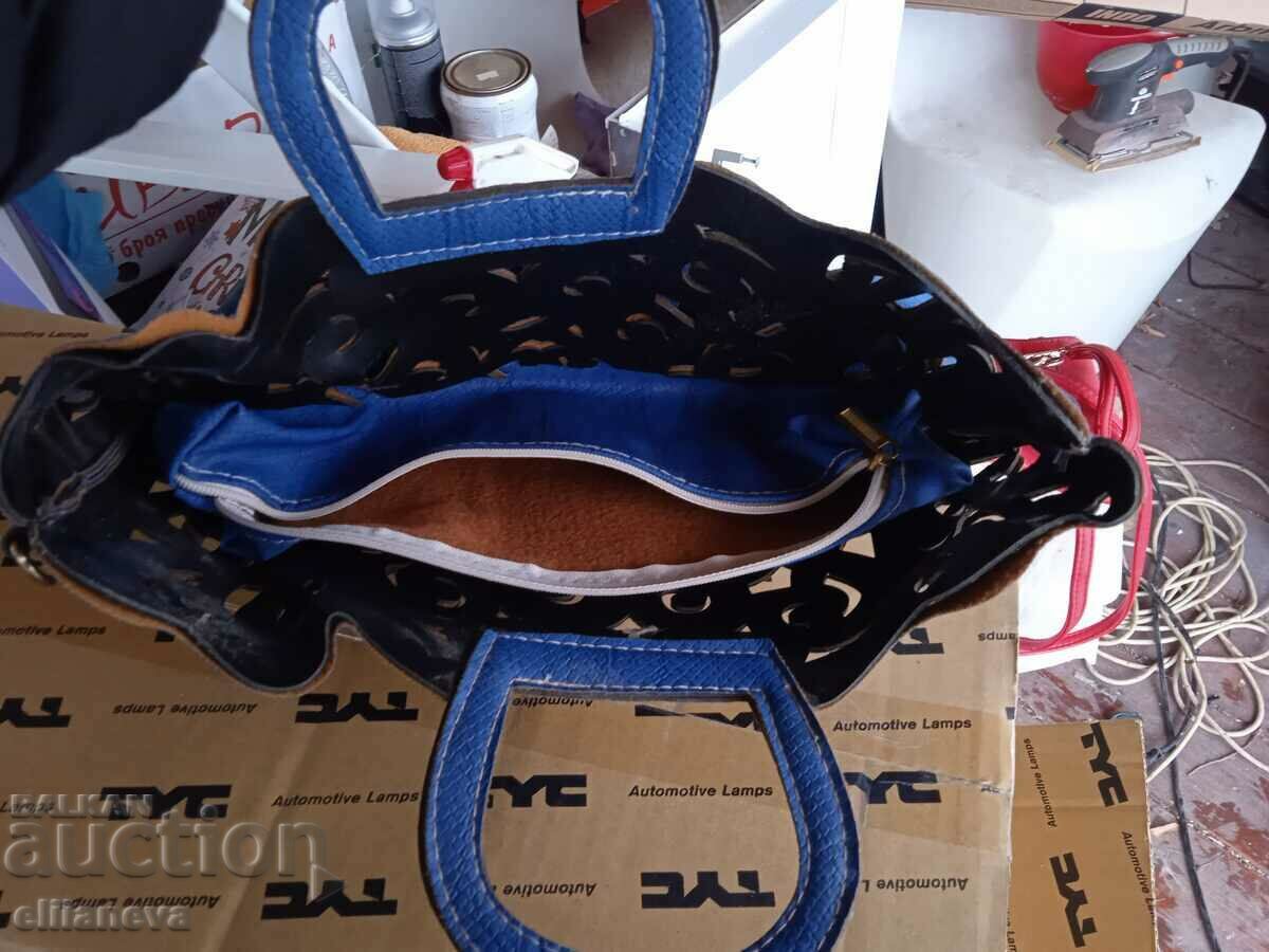 Livrarea Geantă din piele retro