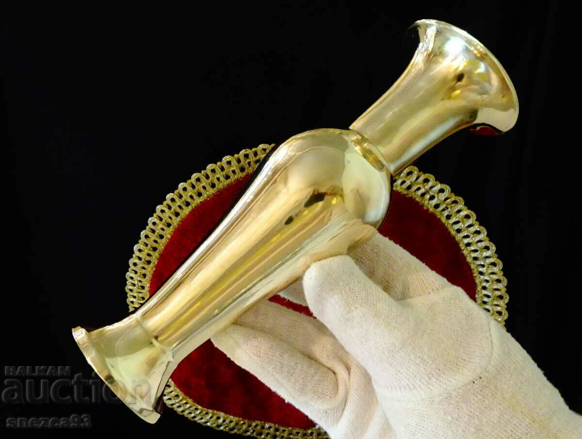 Bronze vase, candlestick, napkin holder. with price 25.00 BGN | € 12.78 Bronze vase, candlestick, napkin holder. with price 25.00 BGN | € 12.78