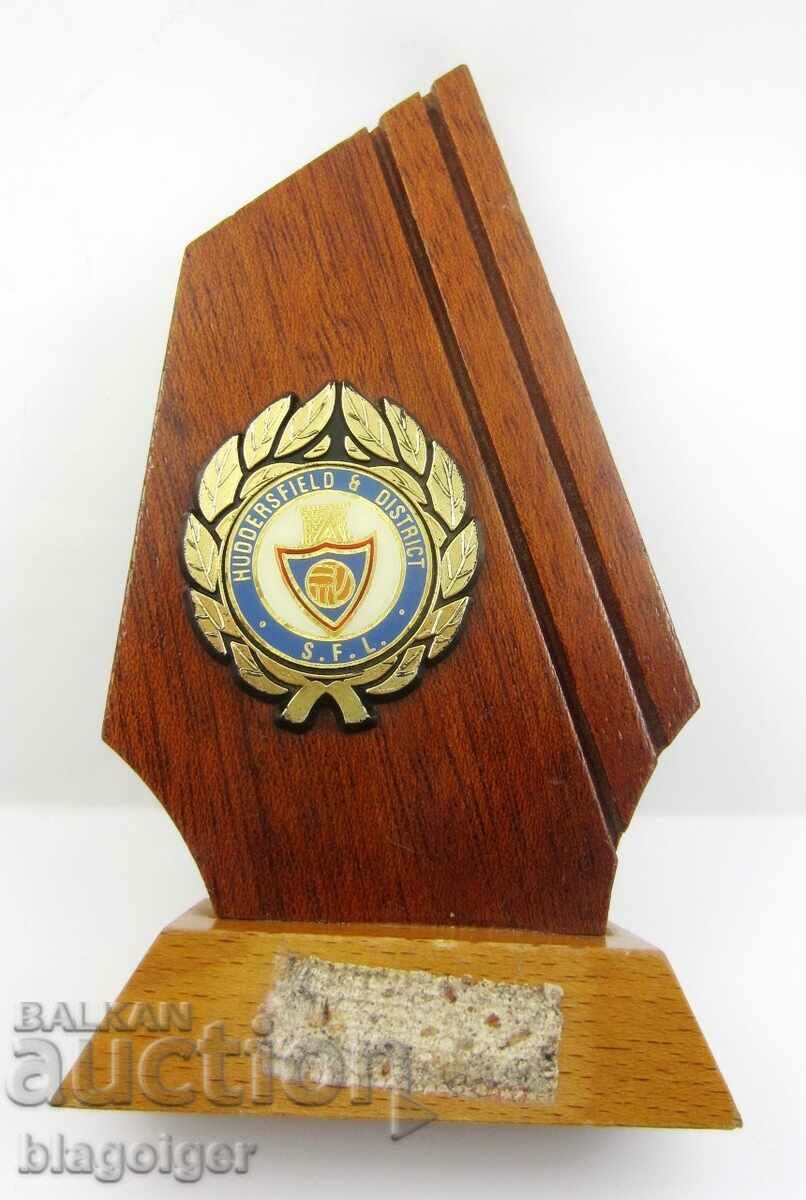 Desk Plaque-England-Soccer-Huddersfield FC - 5 Desk Plaque-England-Soccer-Huddersfield FC - 5