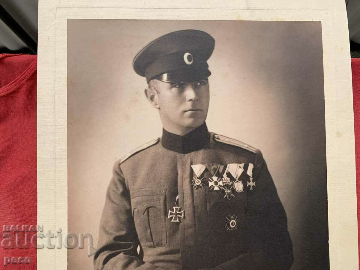 Sofia 1929 Lieutenant Colonel photographer Bozhidar Karastoyanov with price 150.00 BGN | € 76.69 Sofia 1929 Lieutenant Colonel photographer Bozhidar Karastoyanov with price 150.00 BGN | € 76.69
