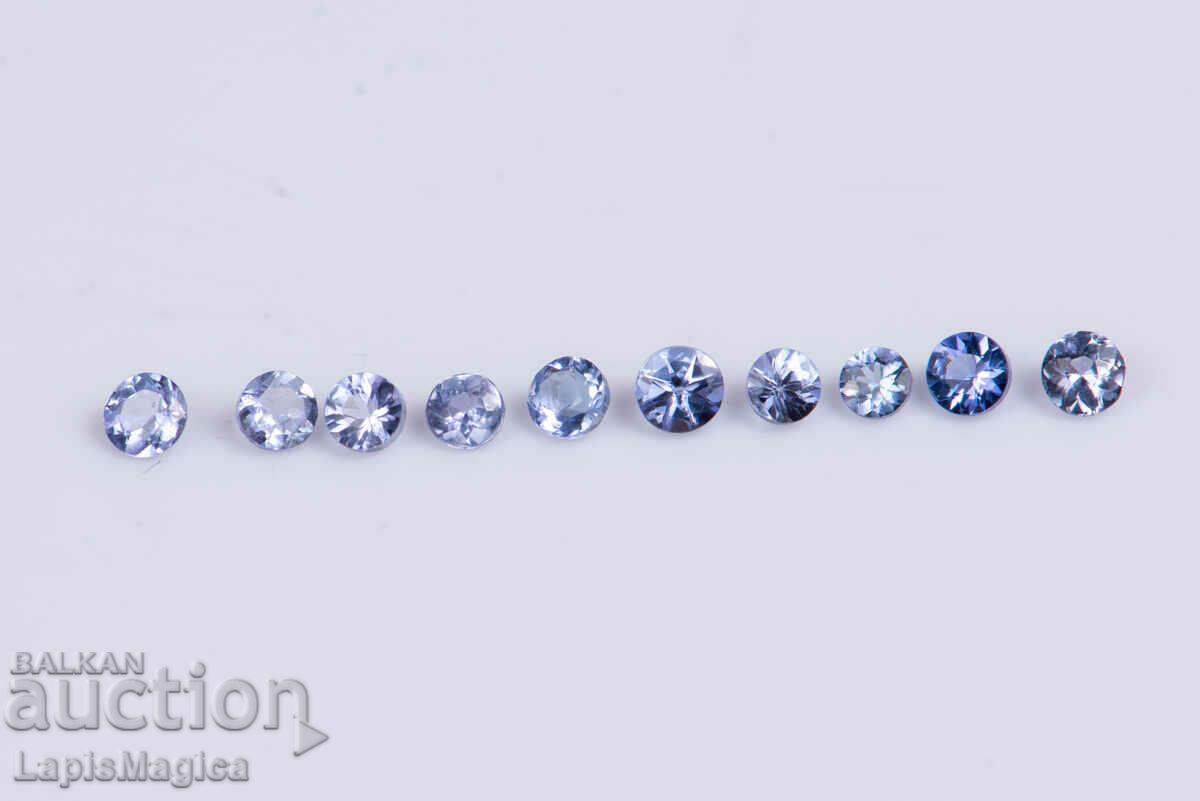 Tanzanite 1.5-1.9mm - price for 10 pieces