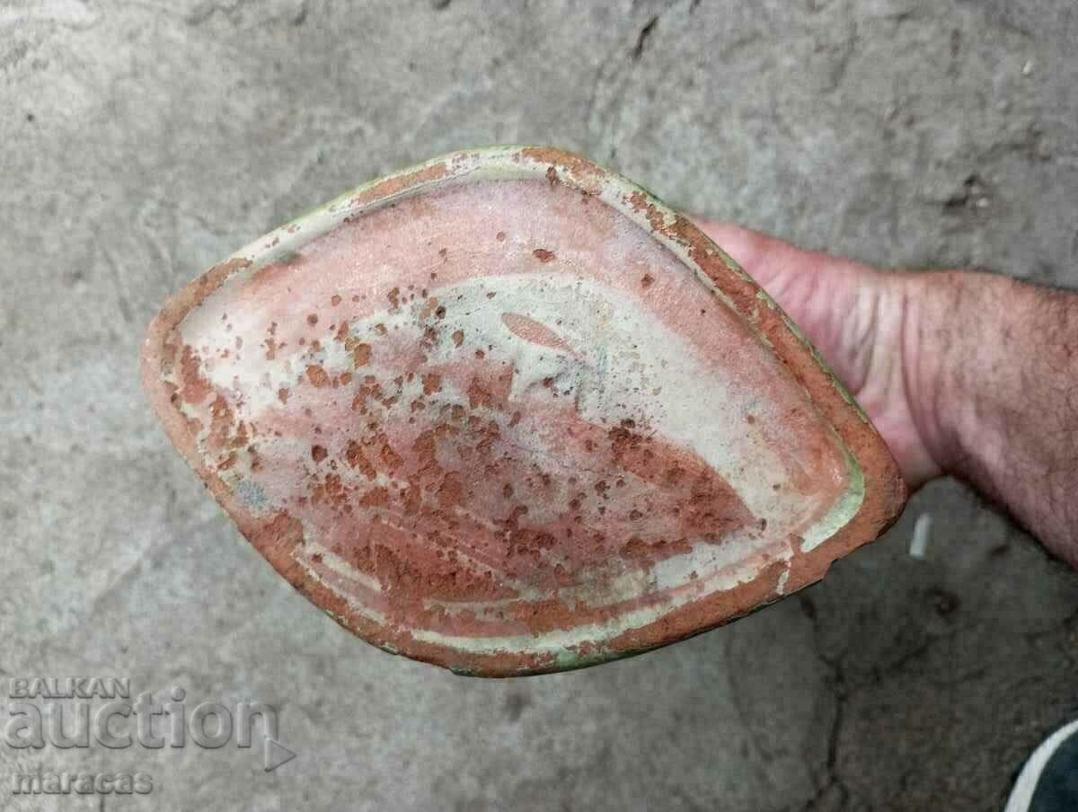 Стара керамична кана с емайл - 5 Стара керамична кана с емайл - 5