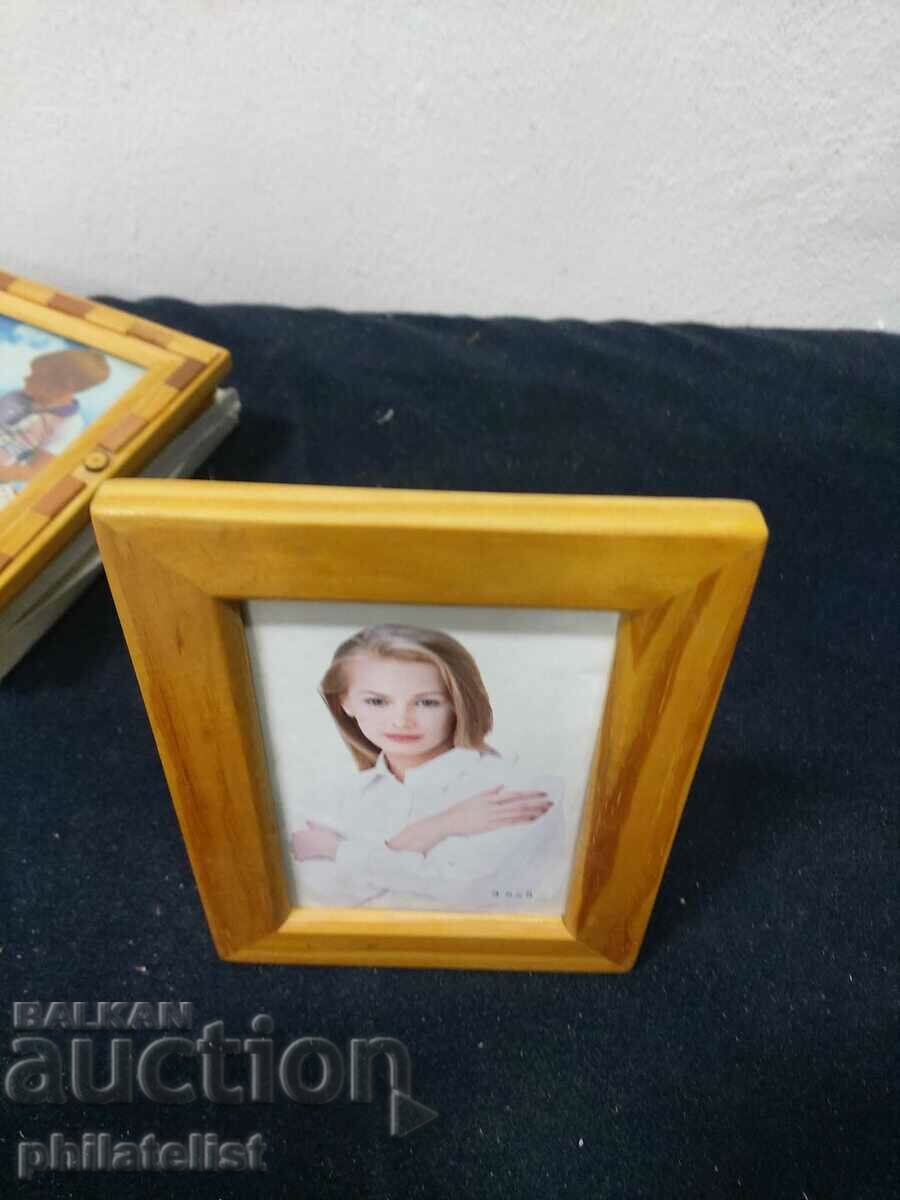 wooden photo frame ! with price 4.00 BGN | € 2.05 wooden photo frame ! with price 4.00 BGN | € 2.05