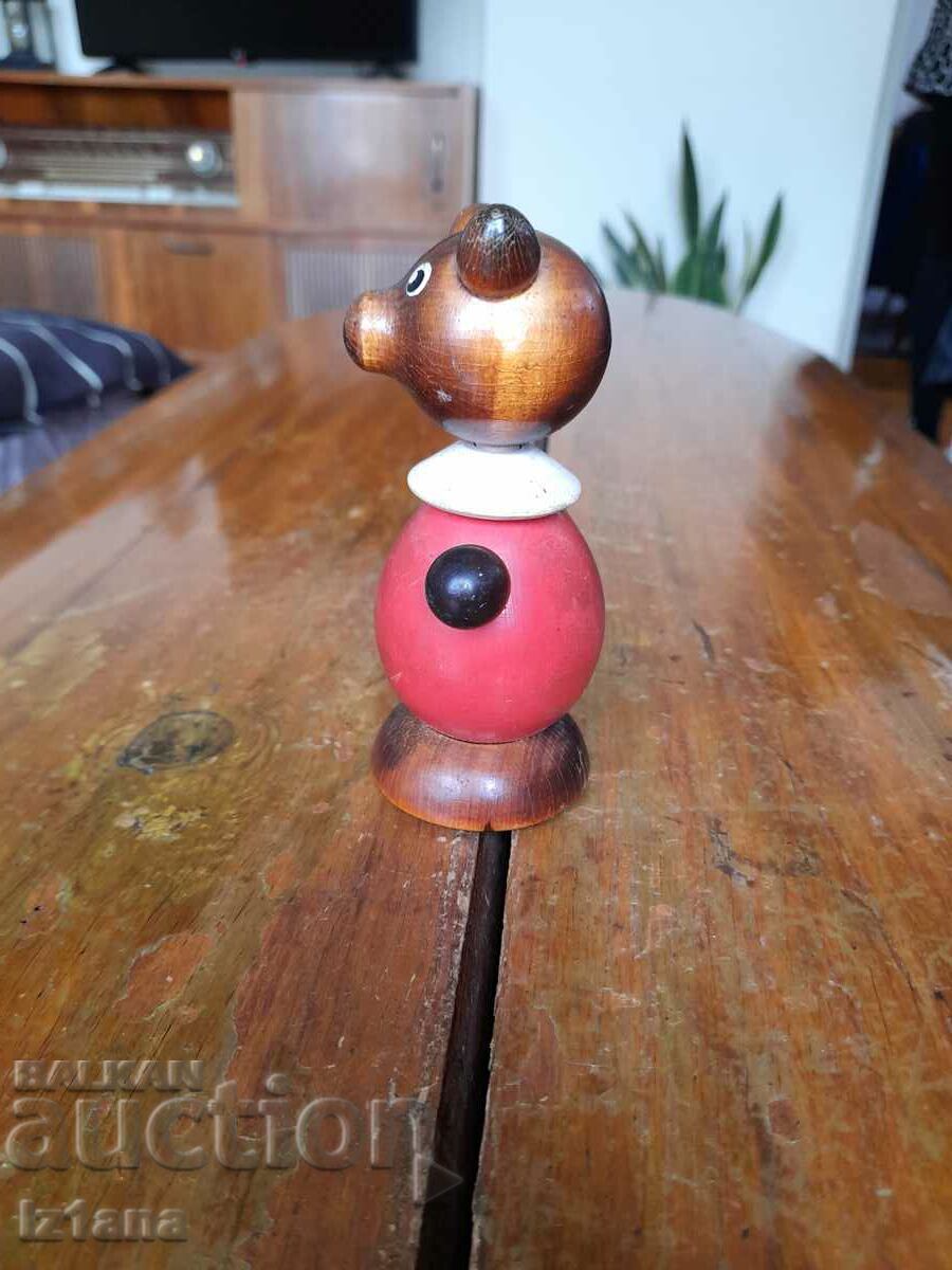 Old wooden figurine with price 15.00 BGN | € 7.67 Old wooden figurine with price 15.00 BGN | € 7.67