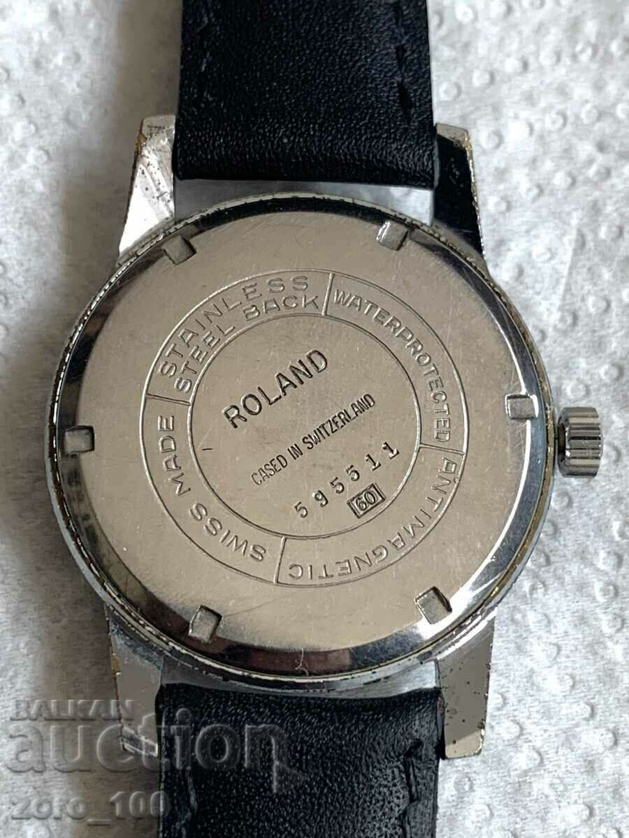 Delivery of Swiss watch, working