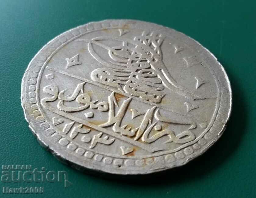 Οθωμανική Τουρκία 100 Pairs YUZLUK 1203/4 Selim 3 ασημένιο νόμισμα