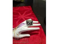 Beautiful ladies silver ring BULGARI