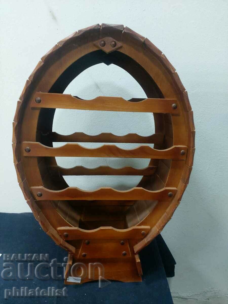 Barrel type wine rack 12 bottles with price 100.00 BGN | € 51.13 Barrel type wine rack 12 bottles with price 100.00 BGN | € 51.13