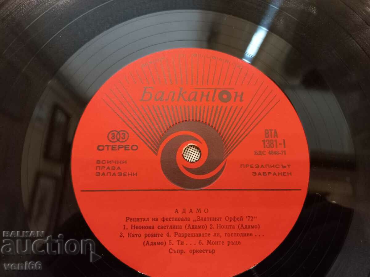 Auction BTA 1381 Adam Auction BTA 1381 Adam