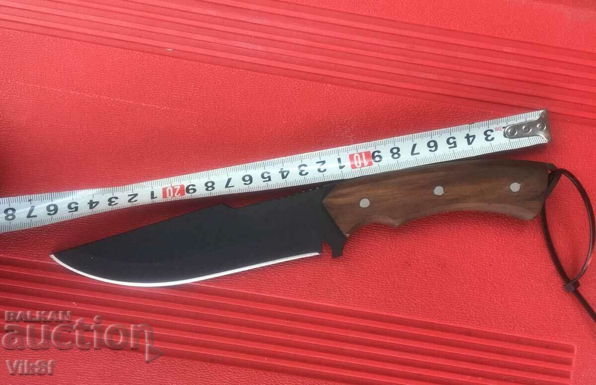 Sturdy, handmade knife, cherry walnut 145x270 Turkey