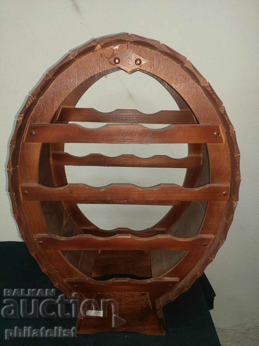 Σχάρα κρασιού τύπου βαρελιού 12 μπουκάλια! με τιμή 102.00 BGN | € 52.15 Σχάρα κρασιού τύπου βαρελιού 12 μπουκάλια! με τιμή 102.00 BGN | € 52.15