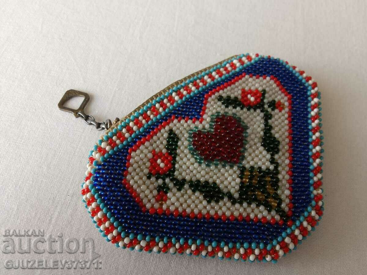 Delivery of 19th Century Glass Bead Coin Purse Delivery of 19th Century Glass Bead Coin Purse