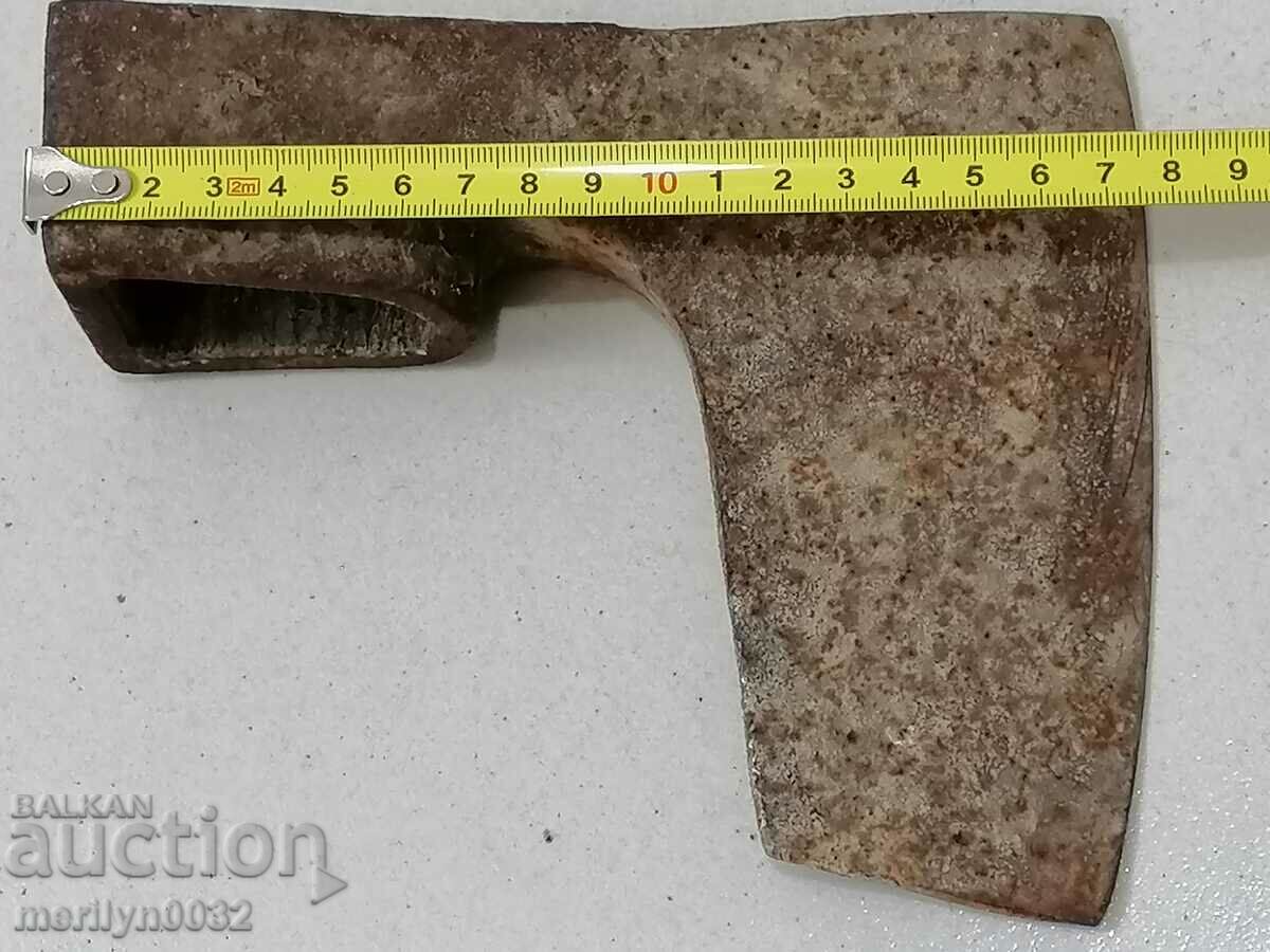 An old ax shaft tool wrought iron - 5 An old ax shaft tool wrought iron - 5