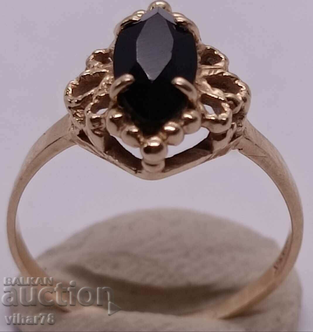 Golden ring with price 459.99 BGN | € 235.19