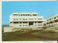 Card Bulgaria Smolyan The building of the OK of the BKP*