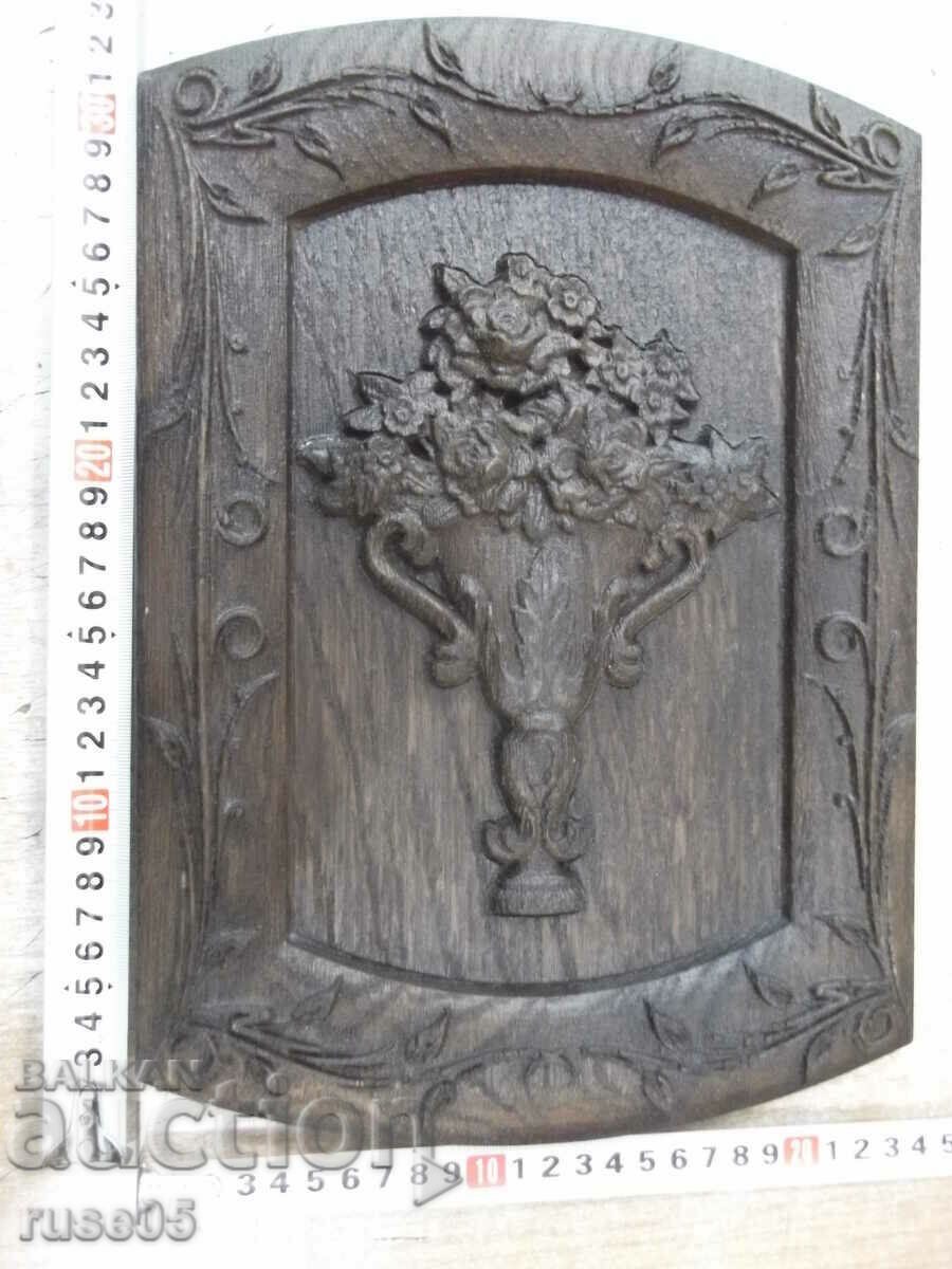 Delivery of Panel "Vase with flowers" wooden Delivery of Panel "Vase with flowers" wooden