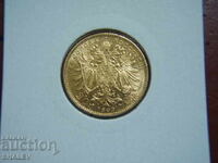 20 Corona 1893 Austria (20 корона Австрия) - AU+ (злато)
