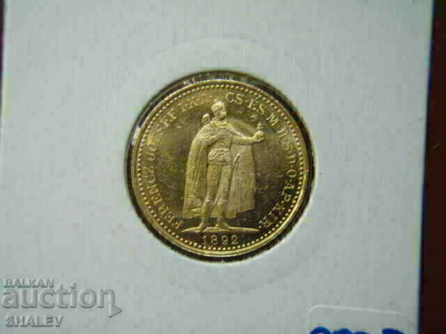 20 Korona 1892 Hungary - AU/Unc (Gold) - 6 20 Korona 1892 Hungary - AU/Unc (Gold) - 6