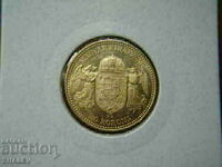 20 Korona 1892 Ungaria - AU/Unc (aur)