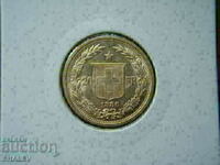 20 Francs 1886 Switzerland (Швейцария) /1/ - AU (злато)