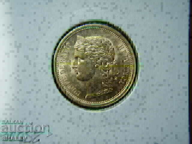 20 Francs 1886 Switzerland (Швейцария) /2/ - AU+ (злато) - 6