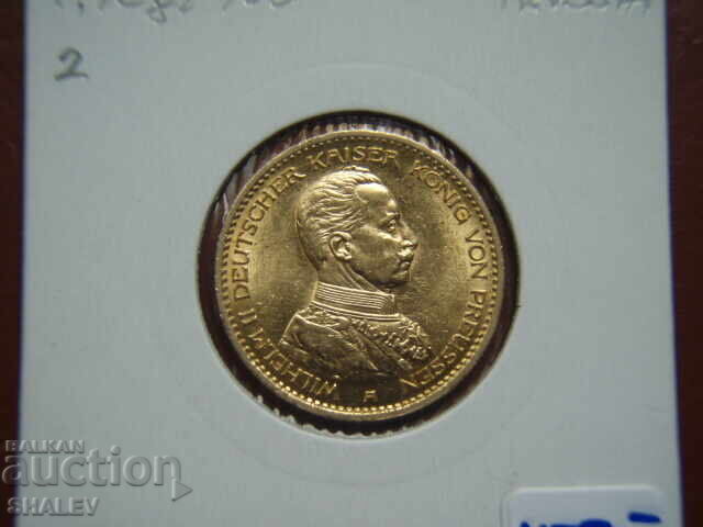 20 Mark 1913 Germania (Prusia) (20 mărci Prusia) - AU (aur) - 6