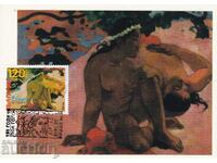 Card maxim 1998 Paul Gauguin #4351