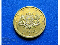 Латвия 10 евроцента Euro cent 2014